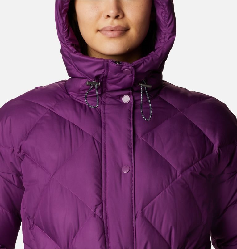 Women's Columbia Icy Heights Belted Jackets Purple | CA-E351L