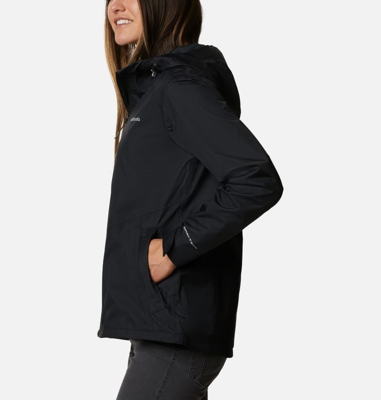 Women's Columbia Inner Limits II Jackets Black | CA-EL10C