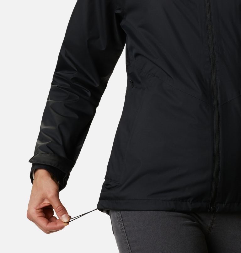 Women's Columbia Inner Limits II Jackets Black | CA-EL10C