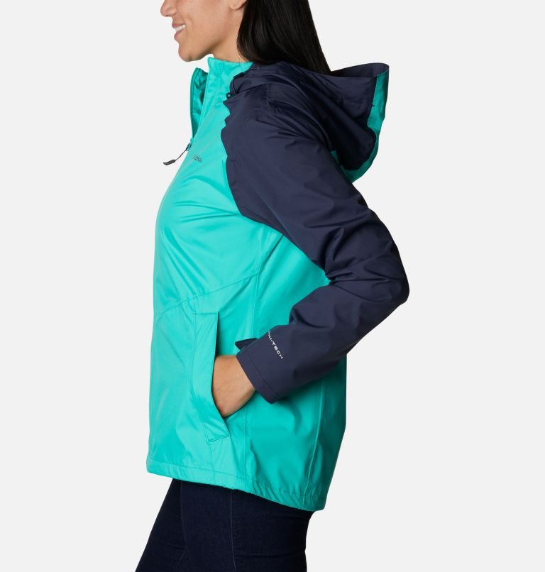 Women's Columbia Inner Limits II Jackets Turquoise | CA-Q6C80