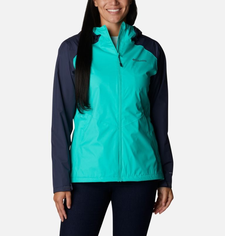 Women\'s Columbia Inner Limits II Jackets Turquoise | CA-Q6C80