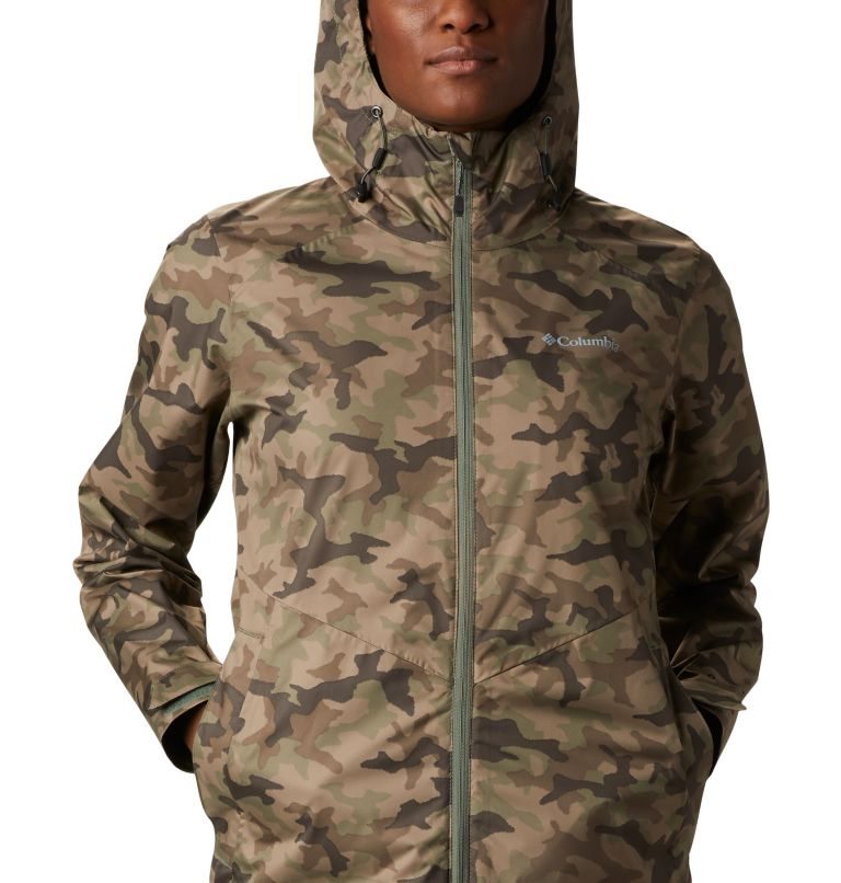 Women's Columbia Inner Limits II Jackets Camo | CA-T4803