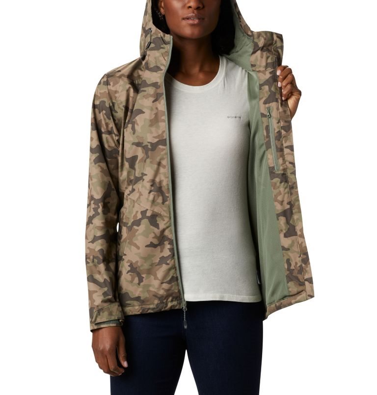 Women's Columbia Inner Limits II Jackets Camo | CA-T4803