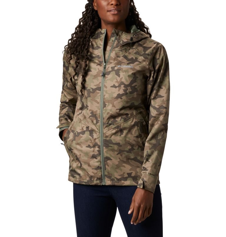 Women\'s Columbia Inner Limits II Jackets Camo | CA-T4803