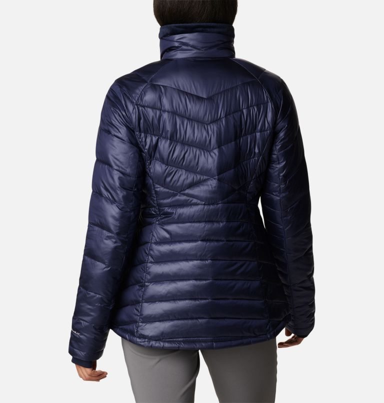 Women's Columbia Joy Peak Omni-Heat Infinity Insulated Jackets Navy | CA-L8CA6