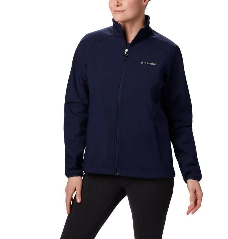 Women\'s Columbia Kruser Ridge II Shell Jackets Navy | CA-H6C54