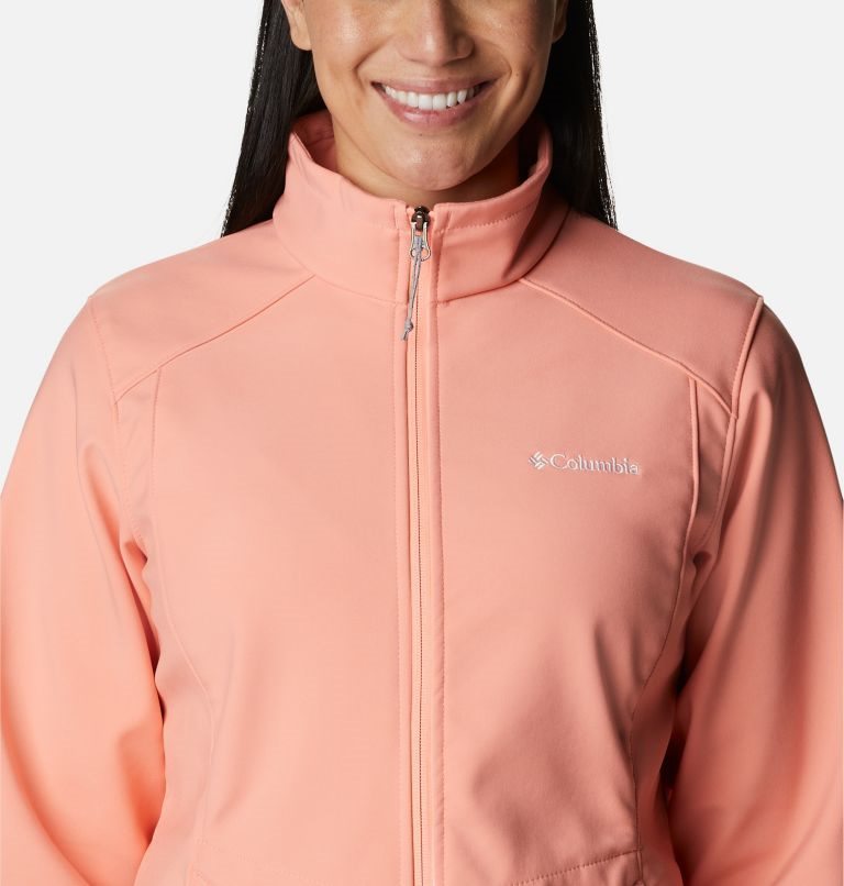 Women's Columbia Kruser Ridge II Shell Jackets Coral | CA-I58A3