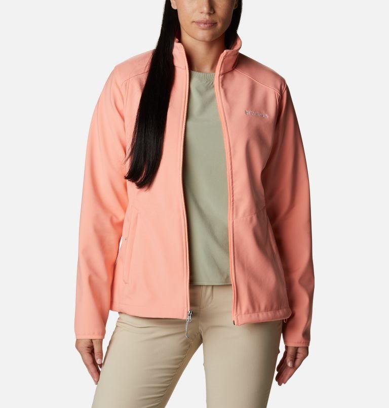 Women's Columbia Kruser Ridge II Shell Jackets Coral | CA-I58A3