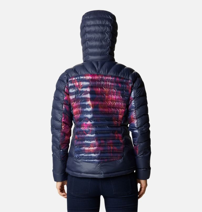 Women's Columbia Labyrinth Loop Omni-Heat Infinity Hooded Insulated Jackets Navy | CA-L4A53