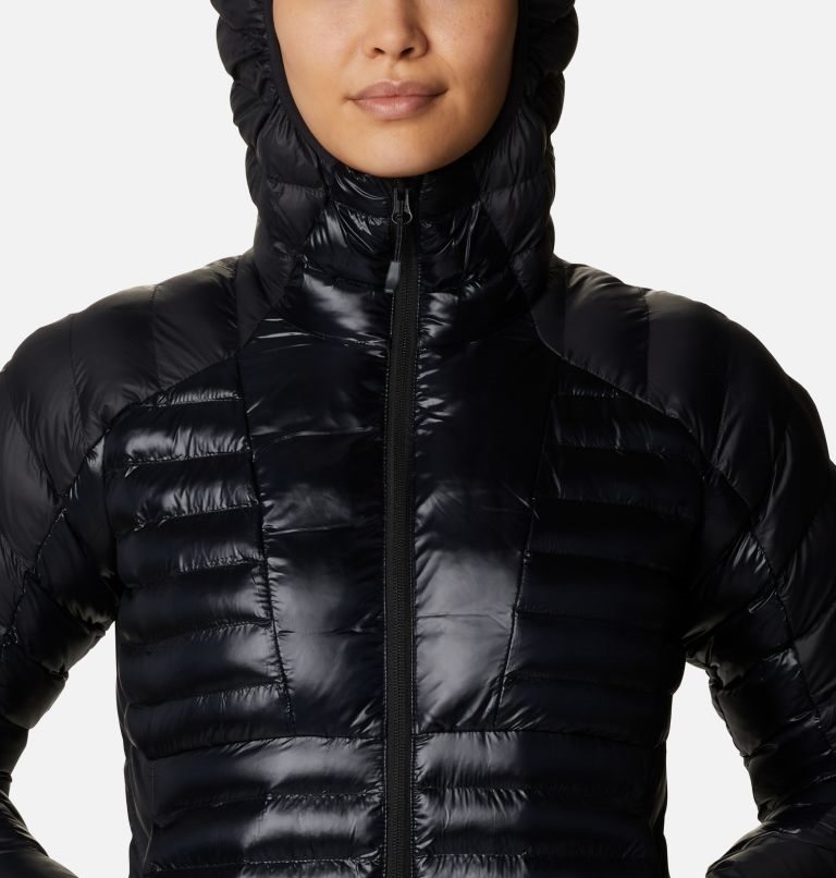 Women's Columbia Labyrinth Loop Omni-Heat Infinity Hooded Insulated Jackets Black | CA-L6L85