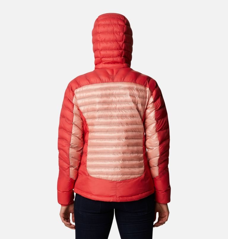 Women's Columbia Labyrinth Loop Omni-Heat Infinity Hooded Insulated Jackets Coral | CA-M5C08