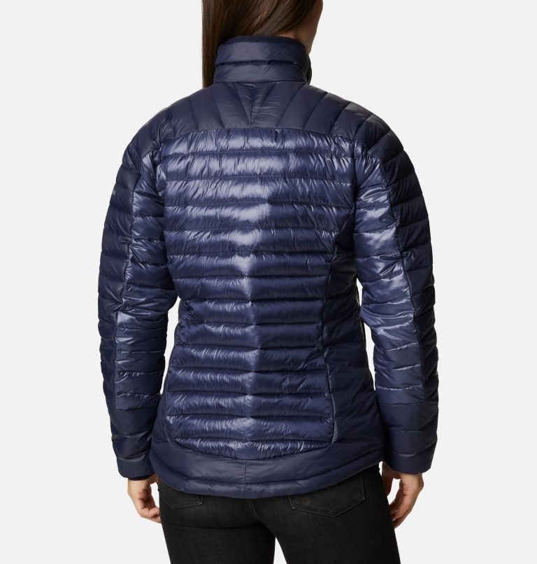 Women's Columbia Labyrinth Loop Omni-Heat Infinity Insulated Jackets Navy | CA-R3L81