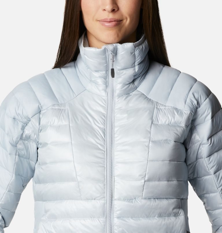 Women's Columbia Labyrinth Loop Omni-Heat Infinity Insulated Jackets Light Grey | CA-VL58A