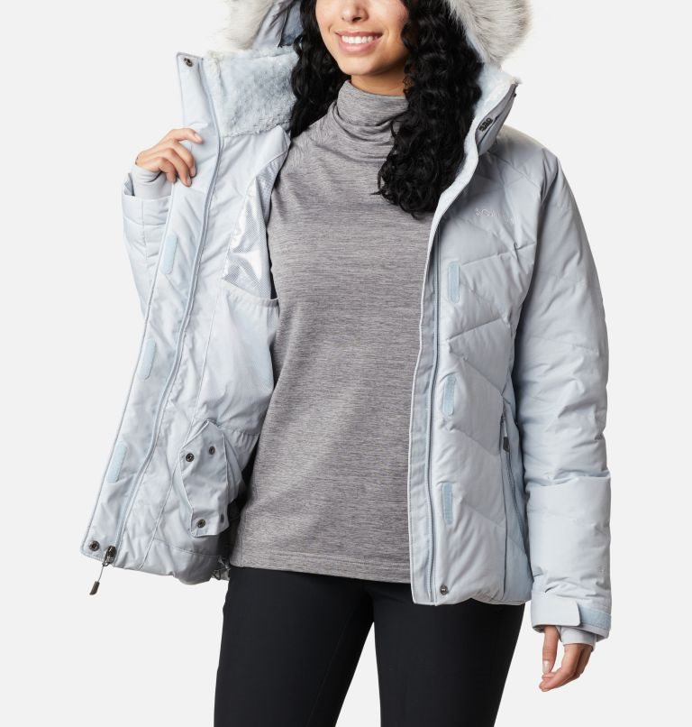 Women's Columbia Lay D Down II Jackets Light Grey | CA-M56A3