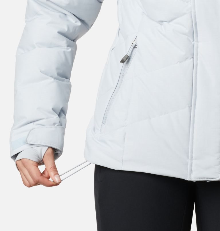 Women's Columbia Lay D Down II Jackets Light Grey | CA-M56A3