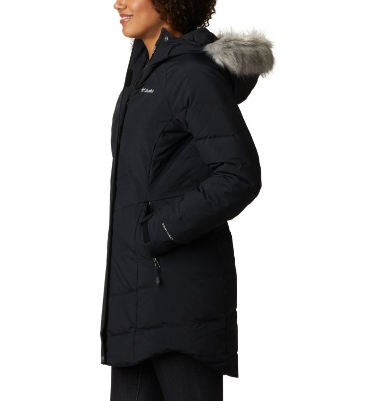 Women's Columbia Lay D Down II Mid Jackets Black | CA-C5A8L