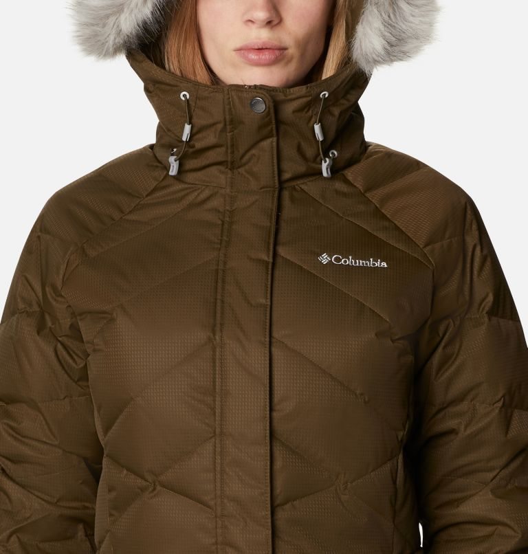 Women's Columbia Lay D Down II Mid Jackets Dark Brown | CA-O58L1