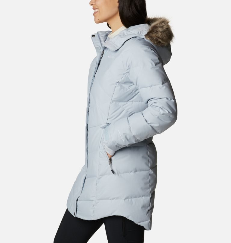 Women's Columbia Lay D Down II Mid Jackets Light Grey | CA-Q1548