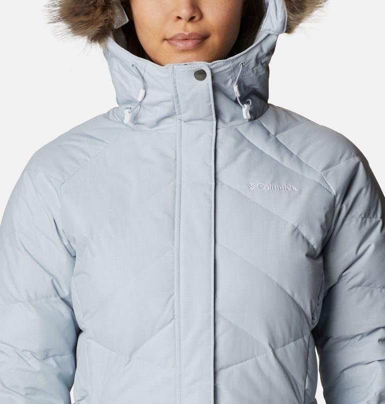 Women's Columbia Lay D Down II Mid Jackets Light Grey | CA-Q1548