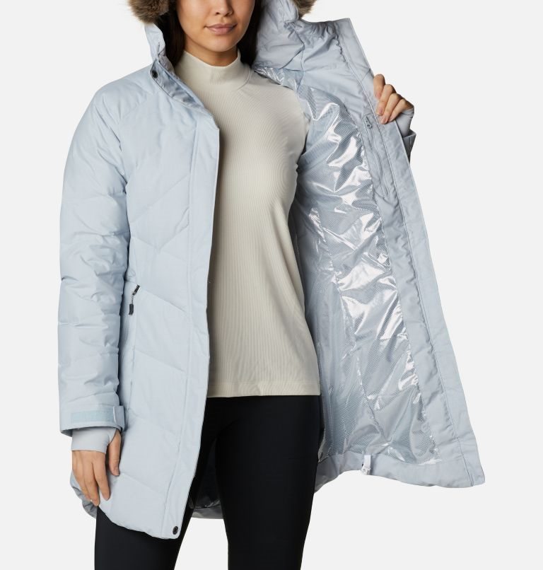 Women's Columbia Lay D Down II Mid Jackets Light Grey | CA-Q1548