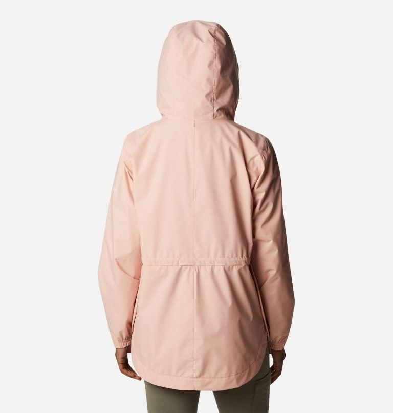 Women's Columbia Lillian Ridge Shell Jackets Pink | CA-B6LC8