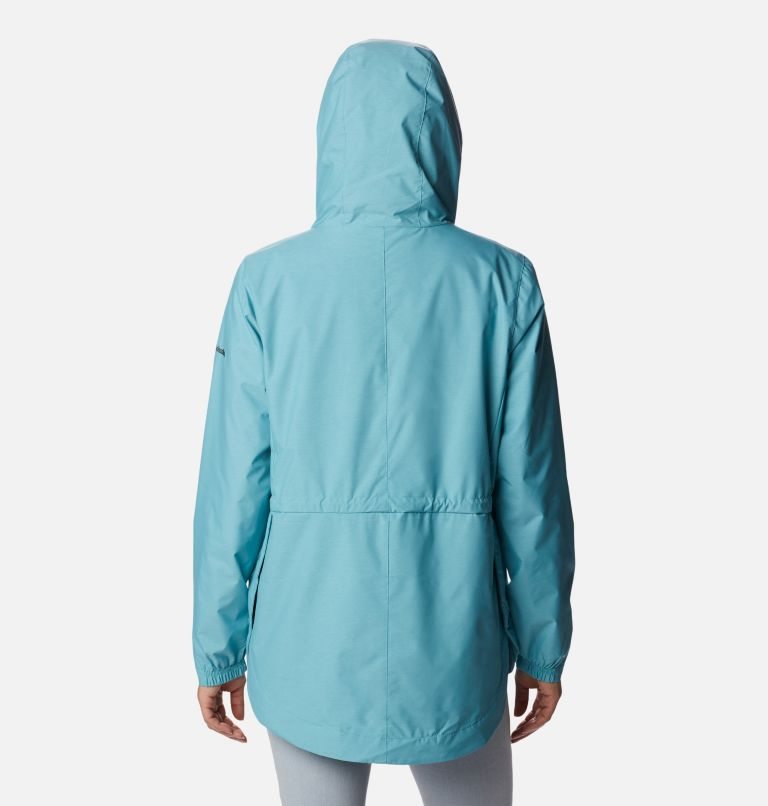 Women's Columbia Lillian Ridge Shell Jackets Turquoise | CA-C0345