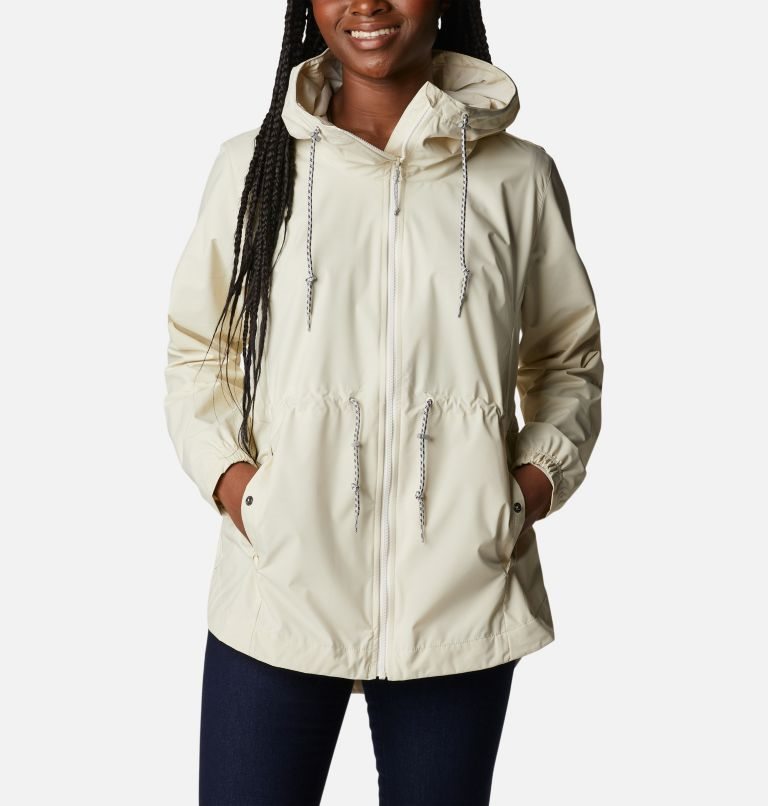 Women\'s Columbia Lillian Ridge Shell Jackets Cream | CA-NC5AL