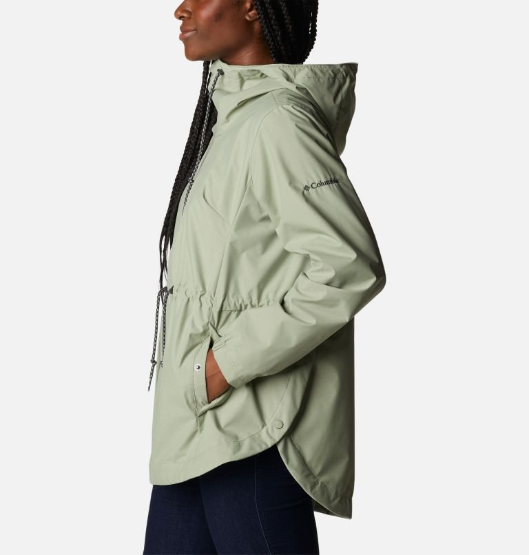 Women's Columbia Lillian Ridge Shell Jackets Olive | CA-U5036