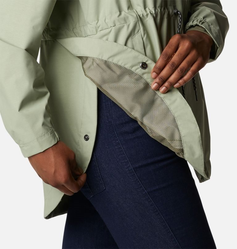 Women's Columbia Lillian Ridge Shell Jackets Olive | CA-U5036