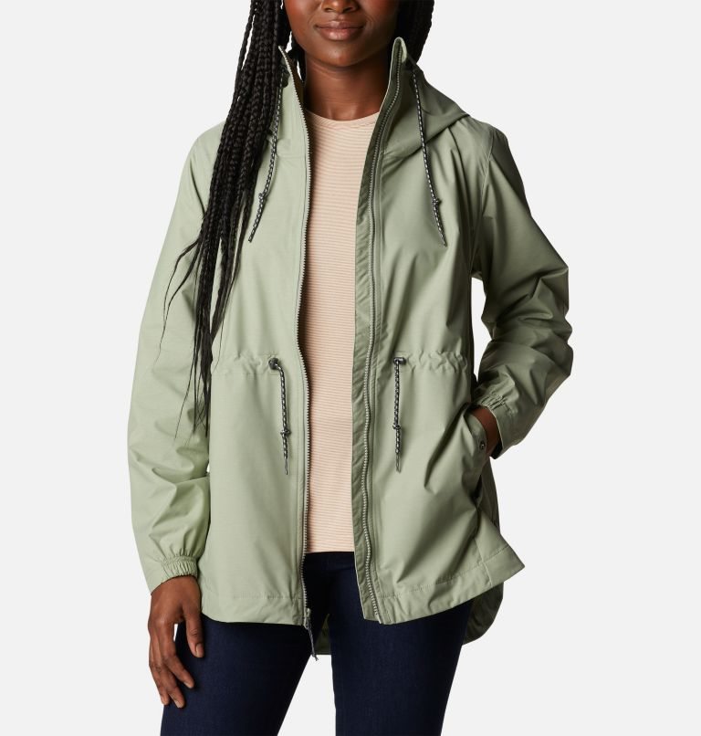 Women's Columbia Lillian Ridge Shell Jackets Olive | CA-U5036