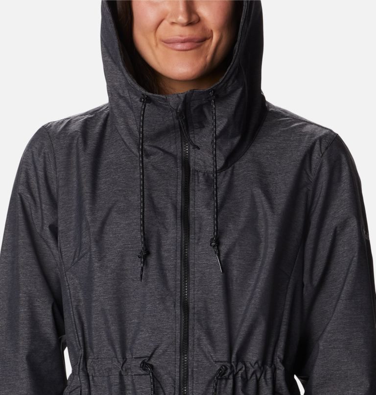 Women's Columbia Lillian Ridge Shell Jackets Black | CA-VL364