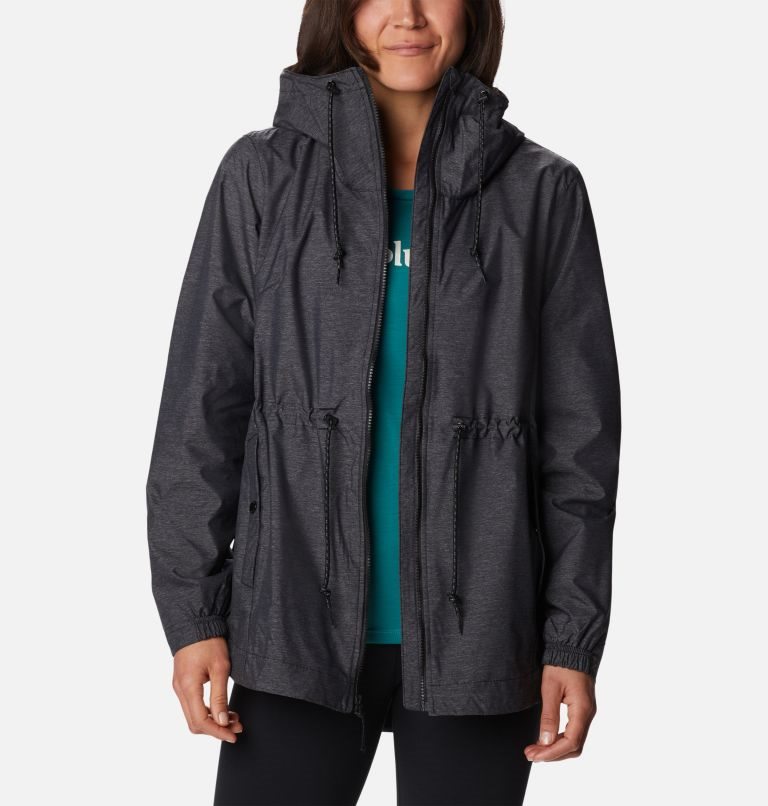 Women's Columbia Lillian Ridge Shell Jackets Black | CA-VL364