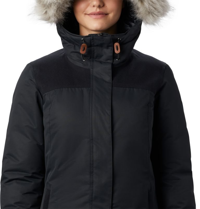 Women's Columbia Lindores Jackets Black | CA-IA54L