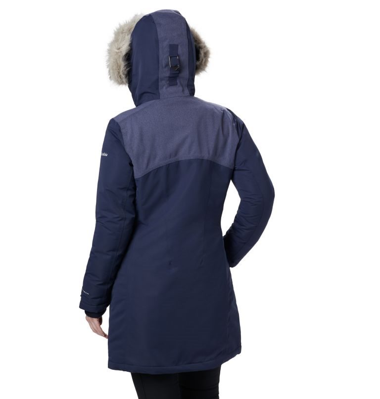 Women's Columbia Lindores Jackets Navy | CA-AA03C