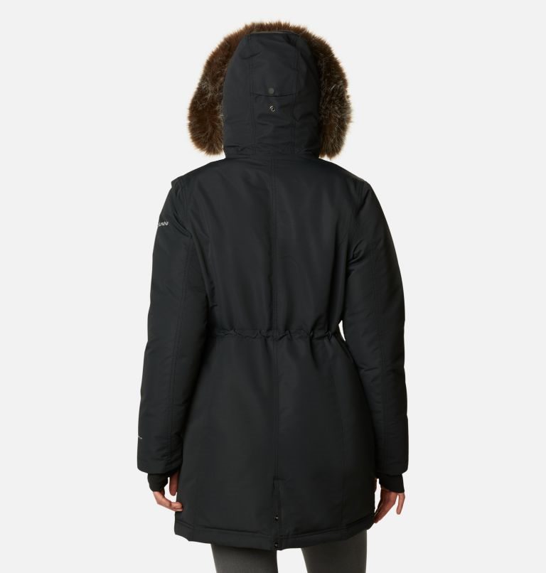 Women's Columbia Little Si Omni-Heat Infinity Insulated Parka Jackets Black | CA-G18L6