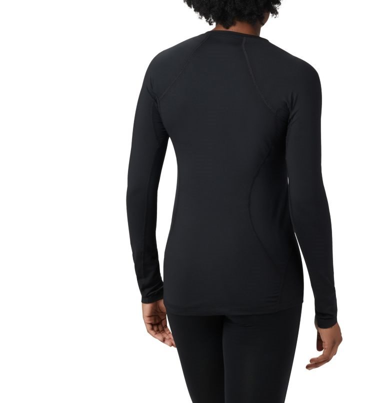 Women's Columbia Midweight Stretch Baselayer Long Sleeve Sweatshirts Black | CA-D5A08