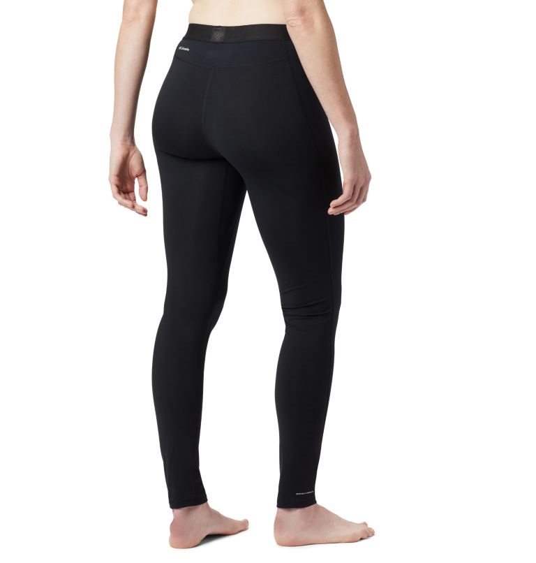 Women's Columbia Midweight Stretch Baselayer Tight Black | CA-N05CA