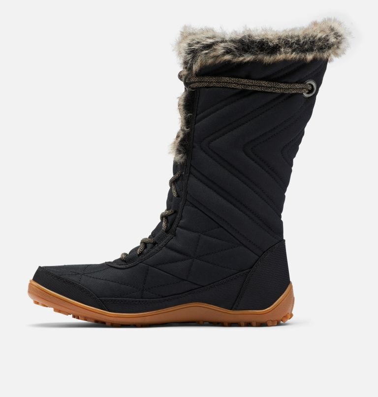 Women's Columbia Minx Mid III Boots Black | CA-J0L35