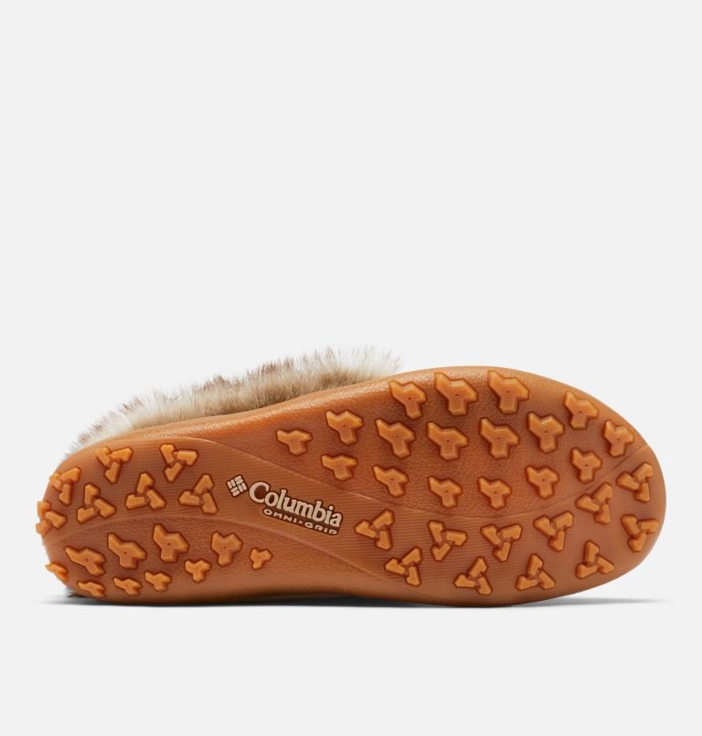 Women's Columbia Minx Omni-Heat Slippers Light Brown | CA-N3AL1