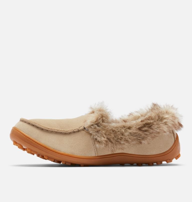 Women's Columbia Minx Omni-Heat Slippers Light Brown | CA-N3AL1