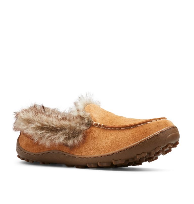 Women's Columbia Minx Omni-Heat Slippers Brown | CA-YCA6L