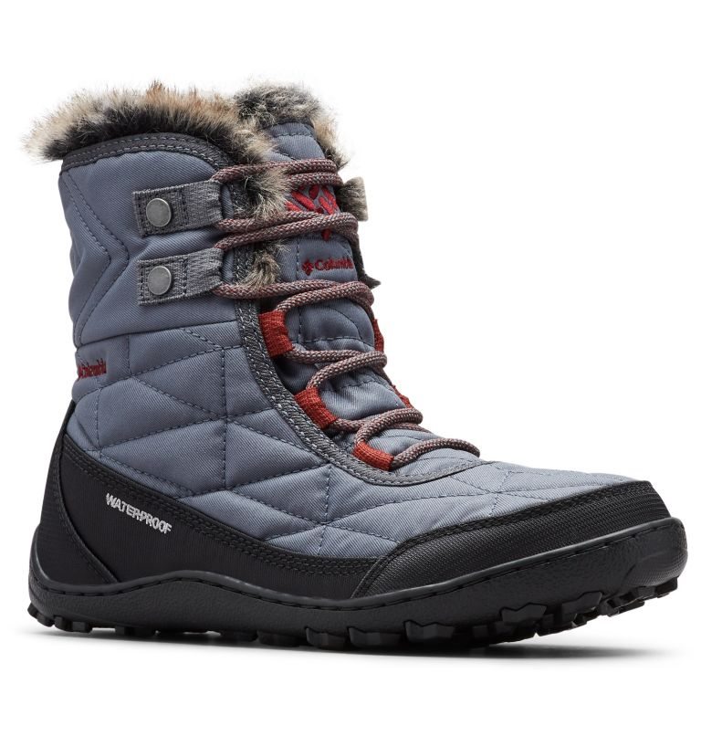 Women's Columbia Minx Shorty III Boots Grey | CA-P4C83