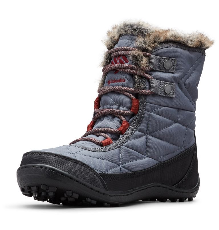 Women's Columbia Minx Shorty III Boots Grey | CA-P4C83