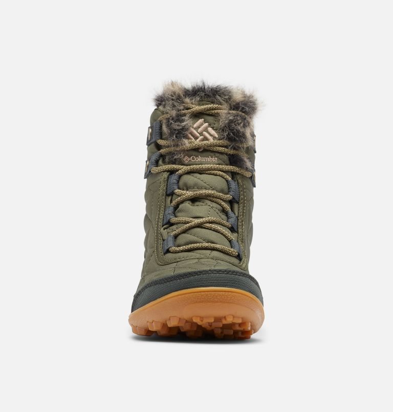 Women's Columbia Minx Shorty III Boots Olive | CA-G1634