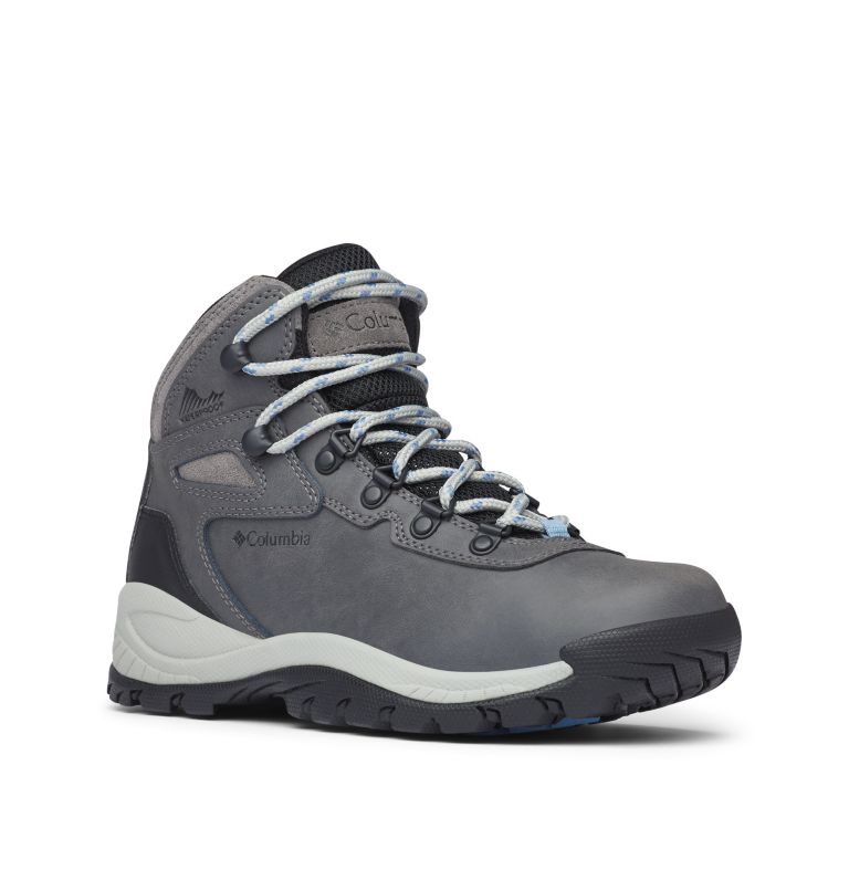 Women's Columbia Newton Ridge Plus Waterproof Hiking Boots Dark Grey | CA-B6L45