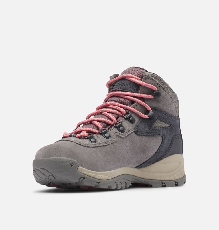 Women's Columbia Newton Ridge Plus Waterproof Amped Hiking Boots Grey | CA-LC105