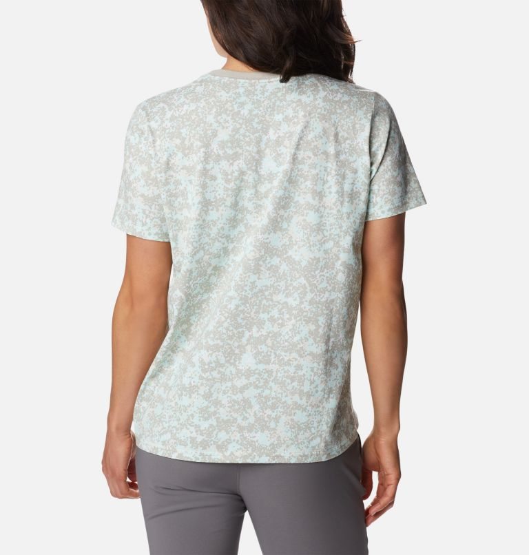 Women's Columbia North Cascades Printed T Shirts Camo | CA-X1365