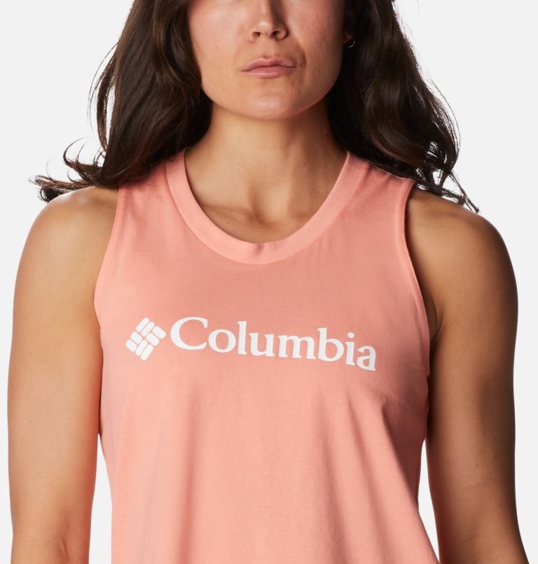 Women's Columbia North Cascades Tanks Coral | CA-H801A