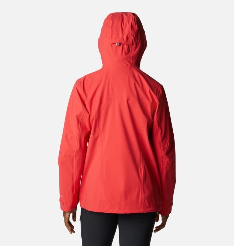 Women's Columbia Omni-Tech Ampli-Dry Shell Jackets Red | CA-F6514