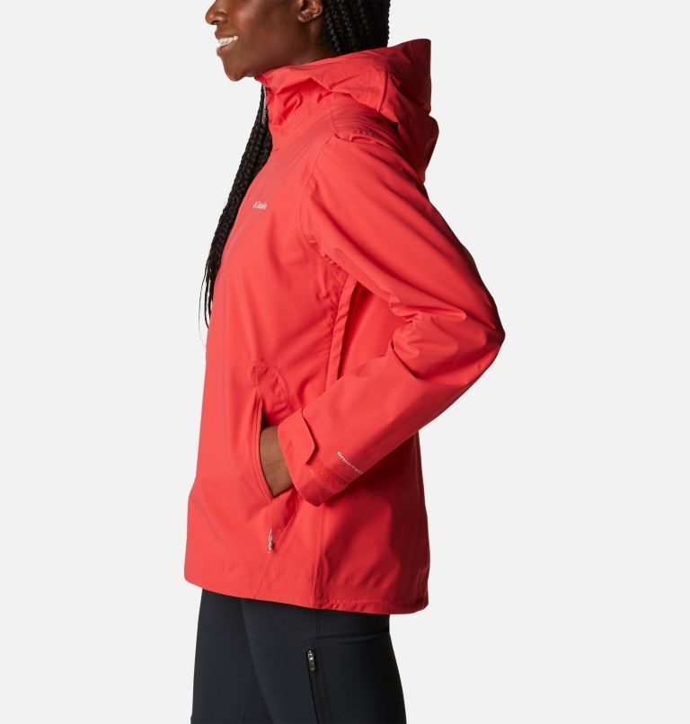 Women's Columbia Omni-Tech Ampli-Dry Shell Jackets Red | CA-F6514